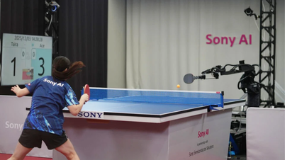 Robot Ace od Sony s umělou inteligencí poprvé porazil profesionálního stolního tenistu.