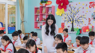 Quang Ninh está construindo uma cultura de comportamento adequado nas escolas, começando pelo ensino fundamental.