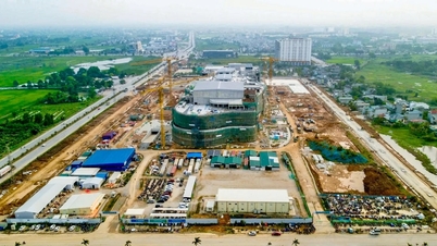 Průběh projektu AEON MALL Thanh Hoa: Nákupní centrum za 4,1 bilionu VND postupně nabývá tvaru.