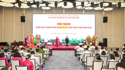 Hội nghị triển khai “Tháng hành động vì an toàn thực phẩm” năm 2026.