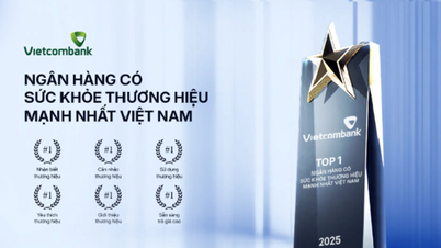 Vietcombank kembali menduduki peringkat teratas dalam daftar kesehatan merek perbankan Vietnam untuk tahun keempat berturut-turut.