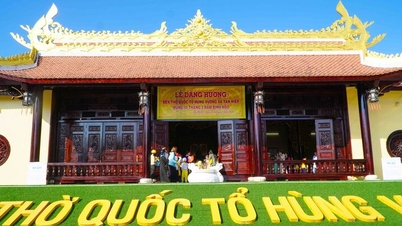 Upacara Memperingati Moyang Kebangsaan Hung Vuong Bermula di Komune Tan Hiep