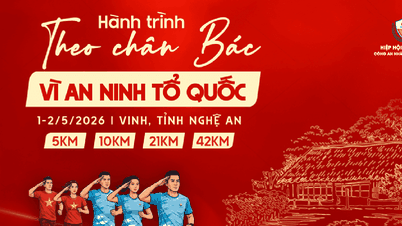 Nghe An میں تقریباً 700 پولیس افسران اور ہزاروں ایتھلیٹس نے ایک بامعنی رننگ ایونٹ میں حصہ لیا۔