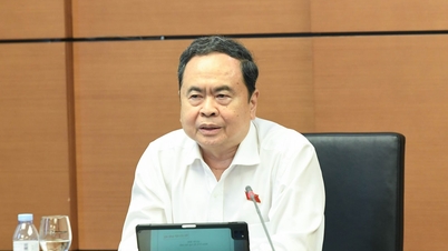 El presidente de la Asamblea Nacional, Tran Thanh Man, firmó y promulgó resoluciones sobre nombramientos de personal para la provincia de Hung Yen y las ciudades de Da Nang y Hai Phong.