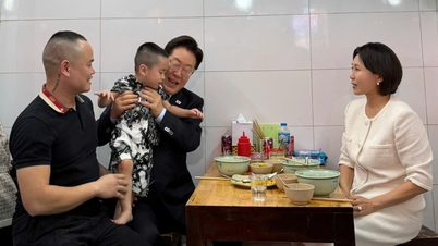 El dueño de un restaurante de pho en Hanói relata los 25 minutos de suspense que vivió al dar la bienvenida al presidente de Corea del Sur y a su esposa.