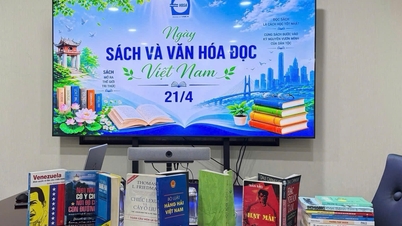 VIMC משתתפת ביום הספר והקריאה הווייטנאמי ב-21 באפריל.