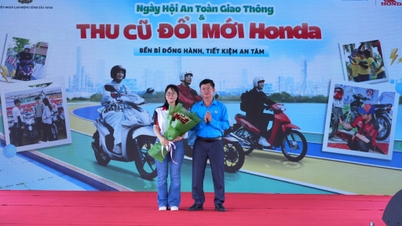 Tay Ninh: Een levendige 'Verkeersveiligheidsdag' voor werknemers en arbeiders.
