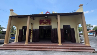 Kuil yang didedikasikan untuk Leluhur Kebangsaan Hung Vuong di Tan Hiep berusia hampir 70 tahun.