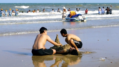 จำนวนหนอนทะเลและแมงกะพรุนลดลงอย่างเห็นได้ชัด และหาดหวุงเตาเต็มไปด้วยนักท่องเที่ยวก่อนช่วงวันหยุดยาว