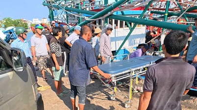 Lam Dong: Twee mensen werden op tijd gered van verstikking door gas op een vissersboot.