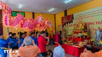 Herdenkingsdag van de Hung-koningen: een symbool van identiteit in het hart van elke Vietnamees die in het buitenland woont.
