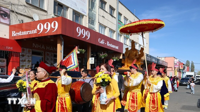 Hung Kings Commemoration Day 2026: The hearts of Vietnamese people in the Czech Republic turn towards their roots.