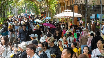 Día festivo en conmemoración de los Reyes Magos: Los lugares de ocio y compras de Ciudad Ho Chi Minh están repletos de visitantes.