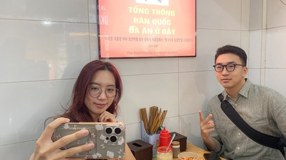 El restaurante de pho se hizo muy popular después de que el presidente de Corea del Sur lo visitara y disfrutara de una comida allí.