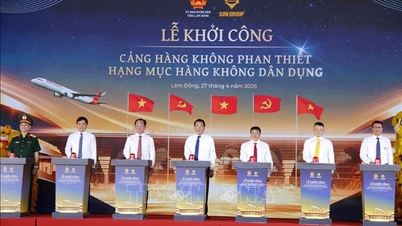Baubeginn für den zivilen Luftfahrtbereich des Flughafens Phan Thiet.