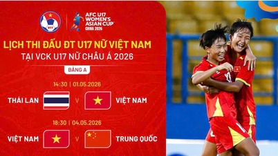 Siste kampprogram for Vietnams U17-landslag i Asia, mot Thailand og Kina: TV360 sender direkte.