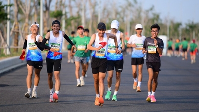 Banyak aktiviti menarik menanti pelari di VnExpress Marathon Green Paradise Can Gio.