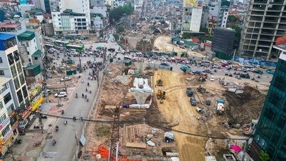 Dự án Vành đai 1 Hà Nội: Hai cầu vượt then chốt dần lộ diện sau 3 tháng thi công