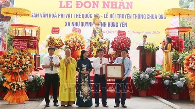 Il tradizionale Festival della Pagoda Ong ha ricevuto il Certificato di Patrimonio Culturale Immateriale Nazionale.
