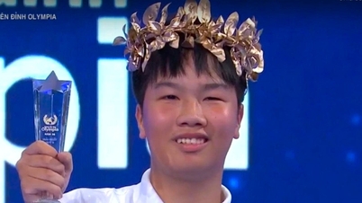Reaching the Olympia final, the male student from Phu Tho shared something wonderful on the Ancestor Commemoration Day.