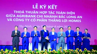 ធនាគារ Agribank សាខាខាងជើងឡុងអាន៖ សហការជាមួយអាជីវកម្ម និងអតិថិជននៅគម្រោង The Win City។