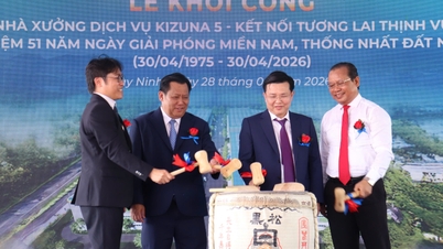 Comienza la construcción del proyecto de la fábrica Kizuna 5: un hito en la industria verde en la provincia de Tay Ninh.