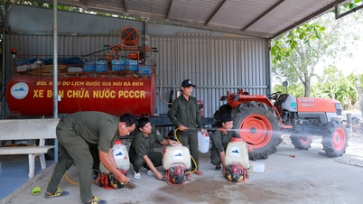 Khu du lịch Quốc gia núi Bà Đen: Chủ động phòng, chống cháy rừng mùa khô