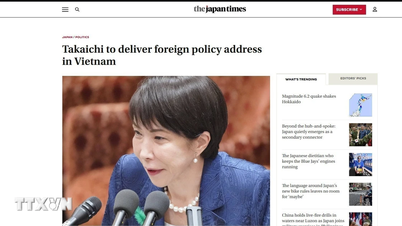 Los medios de comunicación japoneses destacan la importancia de la cooperación económica y de seguridad con Vietnam.