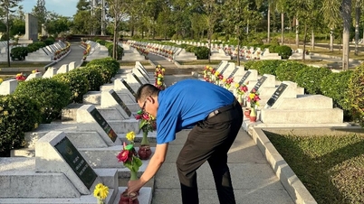 สหภาพเยาวชนกรมตรวจราชการส่วนภูมิภาคจัดงานแสดงความกตัญญูเนื่องในโอกาสครบรอบ 81 ปีแห่งการก่อตั้งกองทัพประชาชนเวียดนาม