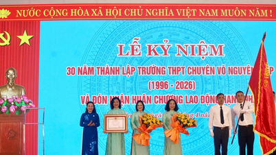 Specializovaná střední škola Vo Nguyen Giap – místo, které rozvíjí talent a šíří aspirace.