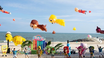 Datanglah ke Laut Biru Lam Dong untuk melihat Festival Layang-layang semasa cuti 30 April.