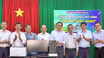 Hoài Đức ra mắt mô hình điểm “thôn thông minh” Võ Đắt