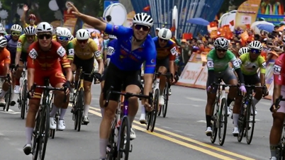 Ciclistul belarus a terminat dramatic etapa finală a Cupei de Televiziune Ho Chi Minh City din 2026.