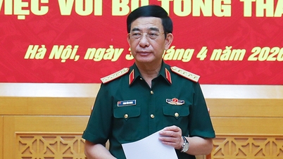 판 반 장 장군이 '지속 가능한 공중 방어 돔' 작전 계획에 대한 지시를 내렸다.