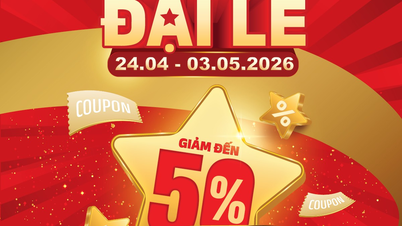 ស្វែងរកអំណោយនៅកម្មវិធី Mega Sale នៅ AEON MALL Tan Phu Celadon នៅថ្ងៃទី 30 ខែមេសា។