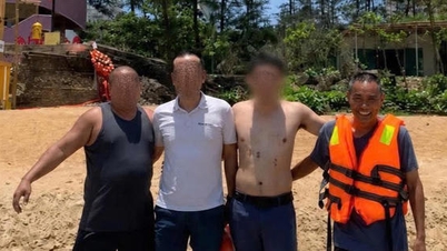꾸아퉁 해변에서 파도에 휩쓸린 관광객 4명이 구조됐다.