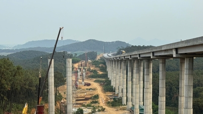Tunelul Than Vu, în valoare de 2,1 trilioane de VND, de pe autostrada Nord-Sud: Concentrare pe finalizare pentru a ajunge la linia de sosire în 2027.
