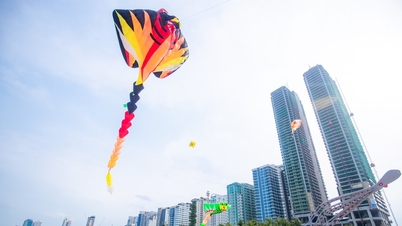 Da Nang bersinar dengan warna-warna terang kerana ia mempamerkan seni menerbangkan layang-layang.