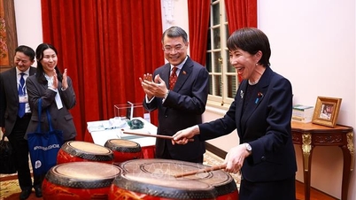 Perdana Menteri Le Minh Hung menyelenggarakan resepsi besar untuk Perdana Menteri Jepang Takaichi Sanae.