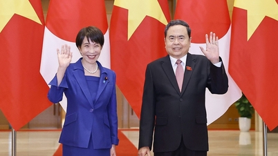 Předseda Národního shromáždění Tran Thanh Man se setkal s premiérem Takaichim Sanaeem.