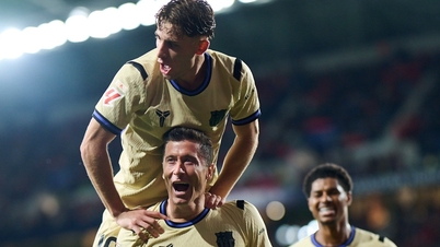 Rashfords doorbraakprestatie leidde tot een spannende overwinning voor Barça tegen Osasuna.