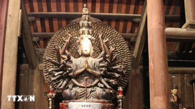 Discover 4 national treasures at an ancient temple in Kinh Bac region.