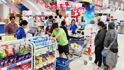 Purchasing power and customer traffic at supermarkets in Dong Nai city increased by 20-50% during the holiday period.