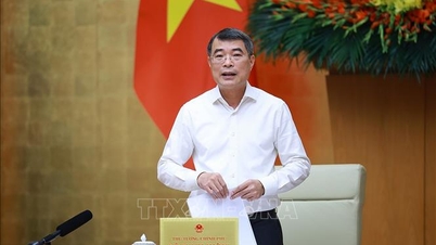 Il Primo Ministro Le Minh Hung ha presieduto la riunione ordinaria del governo ad aprile.