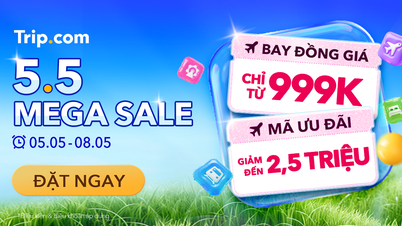 โปรโมชั่นสุดคุ้มวันที่ 5 พฤษภาคม: จองตั๋วเครื่องบินในราคาเดียว 999,000 รูเปียห์ ลดสูงสุดถึง 50% กับ Trip.com