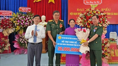 Ca Mau: Agent Orange mağdurlarına yardım için yaklaşık 59 milyar VND seferber edildi.