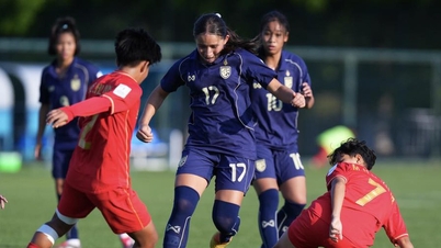 Thailand meraih kemenangan dramatis atas Myanmar U-17, untuk sementara menggeser Vietnam dan menduduki posisi puncak di Kejuaraan AFC U-17 Putri.