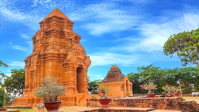 Αεροδρόμιο Phan Thiet, με κόστος σχεδόν 4 τρισεκατομμύρια VND: Η αρχαία αρχιτεκτονική του πύργου Cham γίνεται σύμβολο.