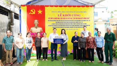 Hyundai Thành Công đồng hành xây dựng, sửa chữa nhà “Ấm tình đoàn kết lương giáo” tại Ninh Bình
