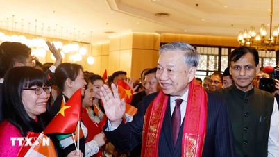 Tổng Bí thư, Chủ tịch nước Tô Lâm bắt đầu thăm cấp Nhà nước Cộng hòa Ấn Độ